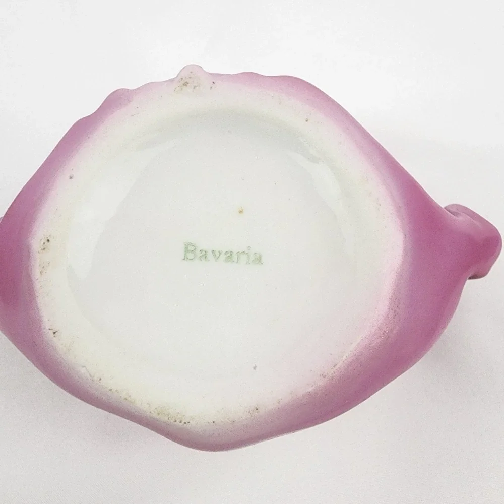 Vintage Bavaria German Half Doll Dresser Powder Jar Madame Pompadour